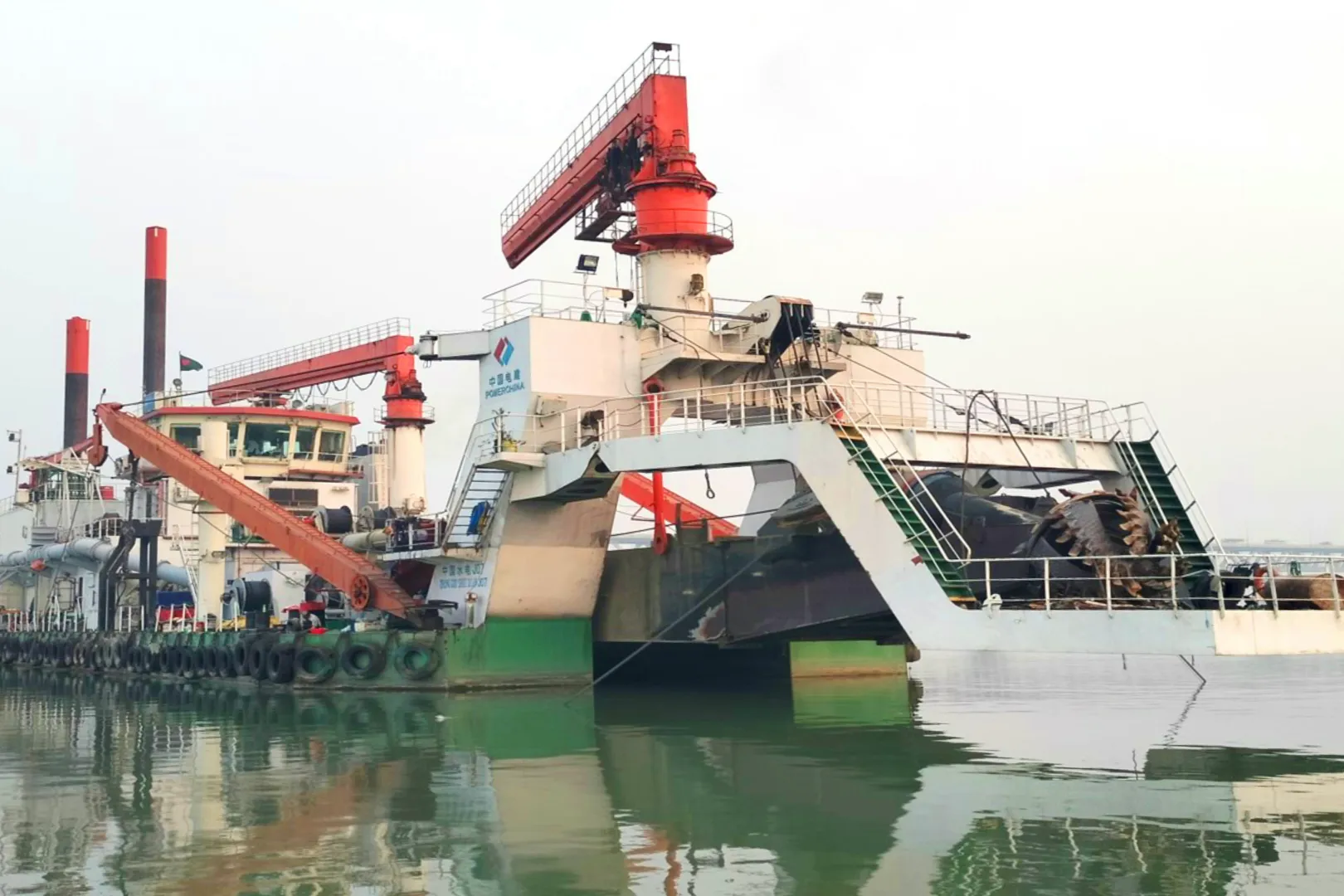 Permanent Repair of Dredger