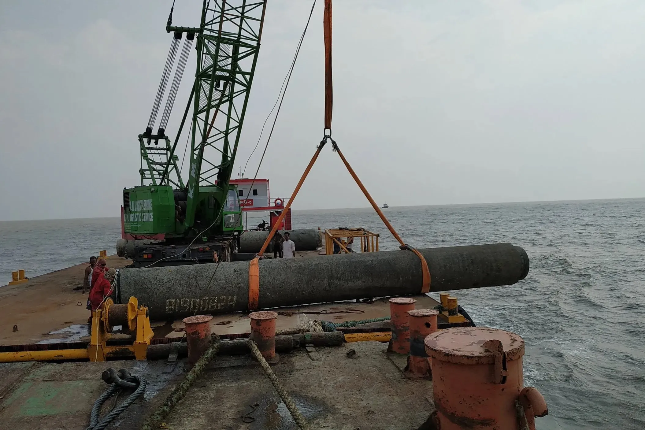Salvage Operation of GTCL Gas Transmission Pipes